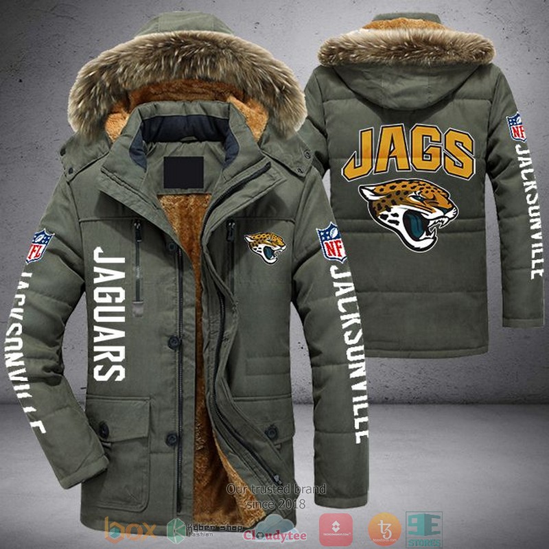 NEW Jacksonville Jaguars 3D Parka Jacket 3 NEW Jacksonville Jaguars 3D Parka Jacket word1
