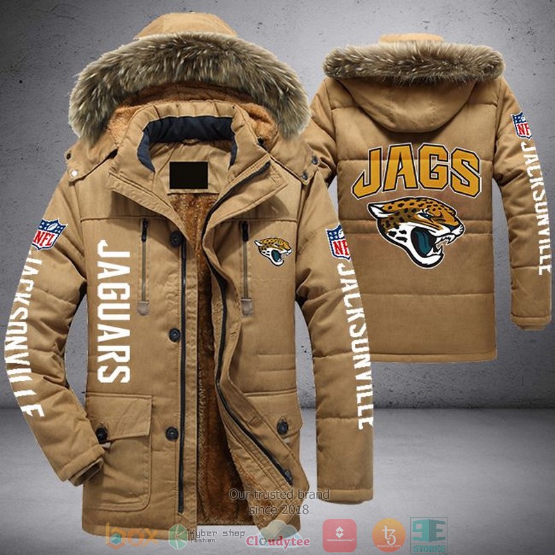 NEW Jacksonville Jaguars 3D Parka Jacket 4 NEW Jacksonville Jaguars 3D Parka Jacket word1