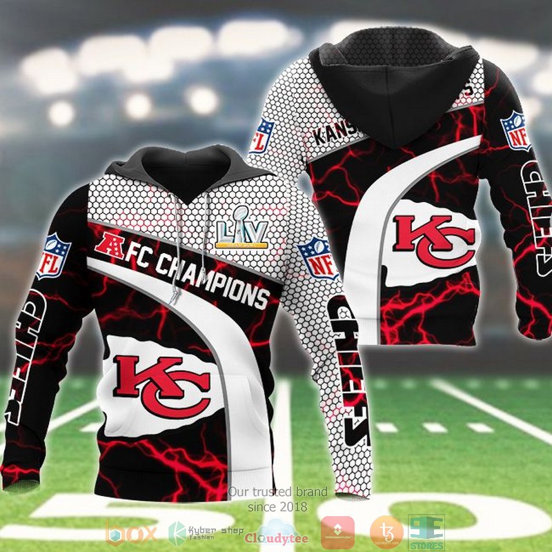NEW Kansas City Chiefs LIV AFC Champions 3D Hoodie 3 NEW Kansas City Chiefs LIV AFC Champions 3D Hoodie word3