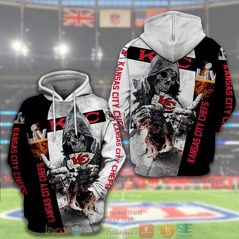 NEW Kansas City Chiefs LIV Grim Reaper 3D Hoodie 3 NEW Kansas City Chiefs LIV Grim Reaper 3D Hoodie word2