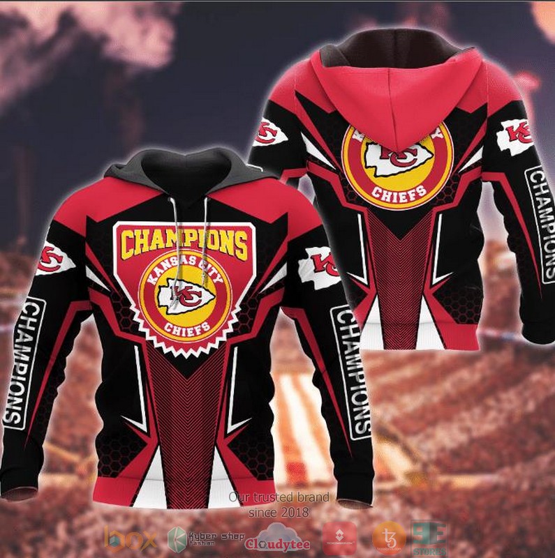 NEW Kansas City Chiefs Logo Champions 3D Hoodie 3 NEW Kansas City Chiefs Logo Champions 3D Hoodie word2