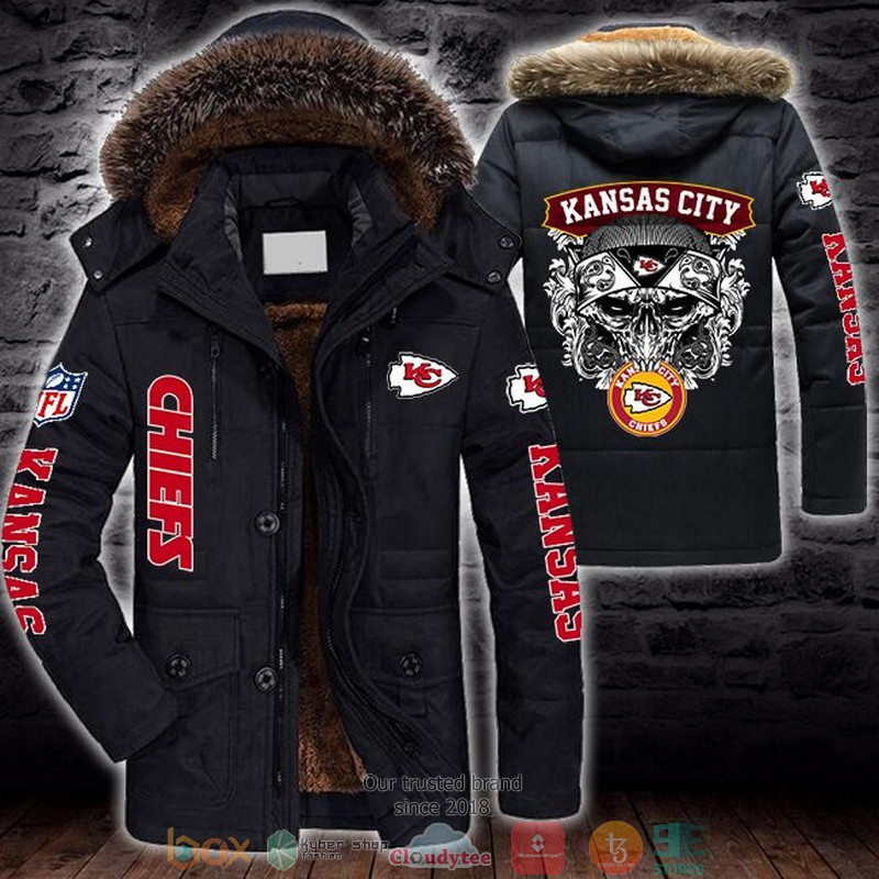 NFL Kansas City Chiefs Parka Jacket word2