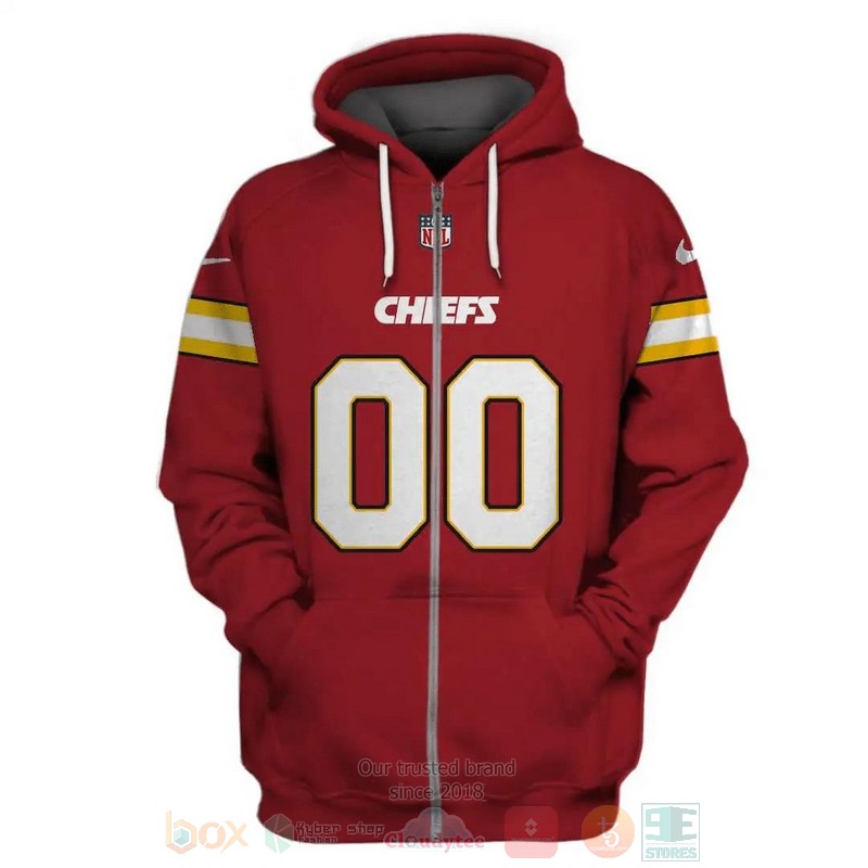 BEST NFL Kansas City Chiefs Personalized All Over Print 3D Hoodie, Shirt word3