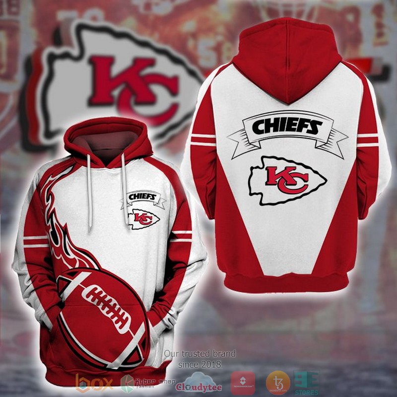 NEW Kansas City Chiefs Rugby 3D Hoodie 1 NEW Kansas City Chiefs Rugby 3D Hoodie word1