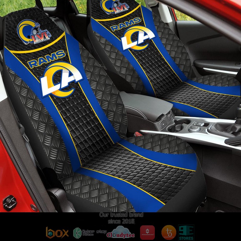 NFL Los Angeles Rams Super Bowl LVI 2022 Navy Car Seat Covers