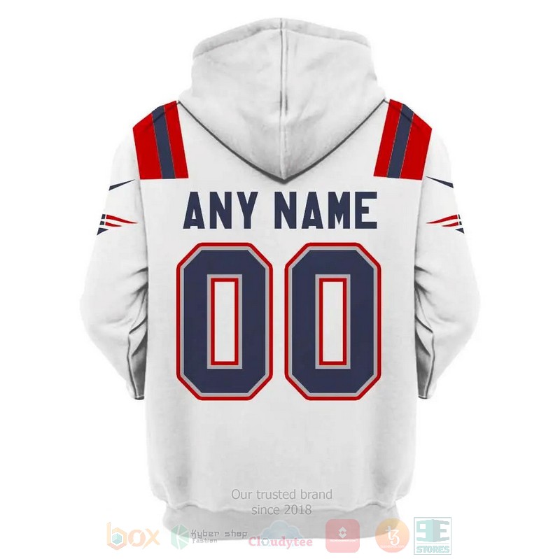 BEST NFL New England Patriots Personalized White All Over Print 3D Hoodie, Shirt 3 BEST NFL New England Patriots Personalized White All Over Print 3D Hoodie, Shirt word3