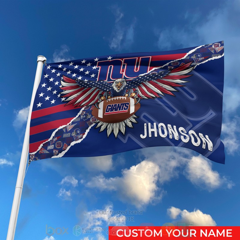 BEST NFL New York Giants Custom Name Luxury Flag 3 BEST NFL New York Giants Custom Name Luxury Flag word2