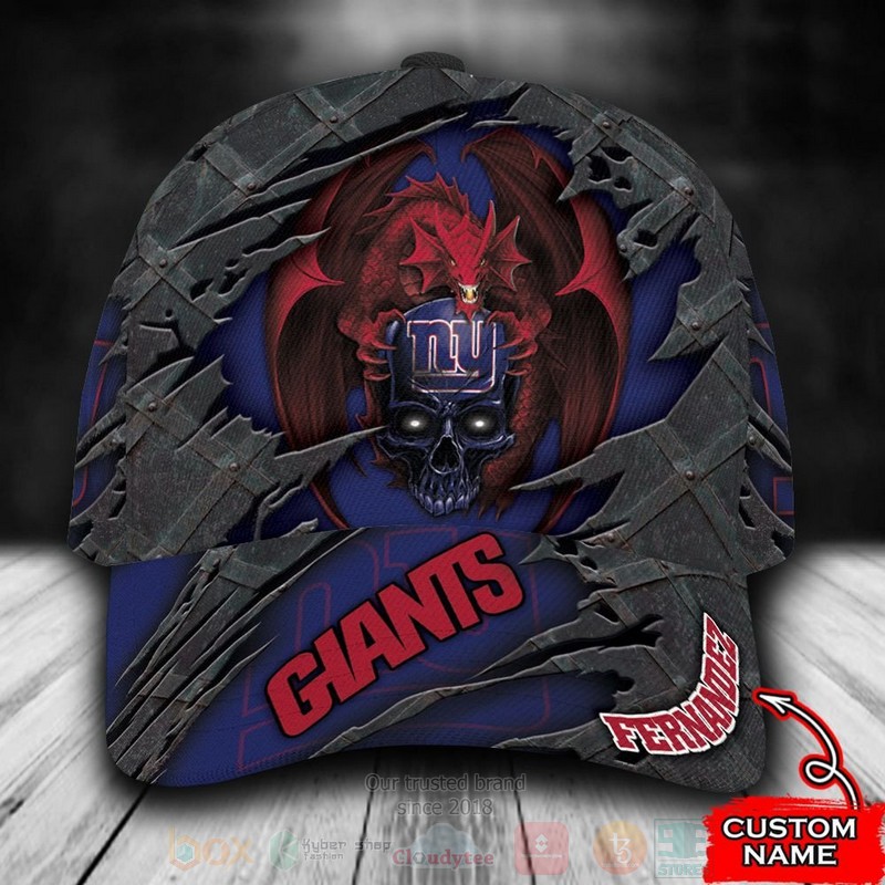 BEST New York Giants Dragon NFL Custom Name Cap Hat 8 BEST New York Giants Dragon NFL Custom Name Cap Hat word1