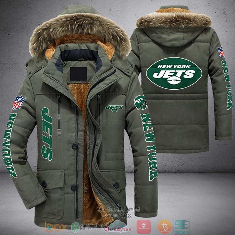 NEW New York Jets 3D Parka Jacket 3 NEW New York Jets 3D Parka Jacket word1