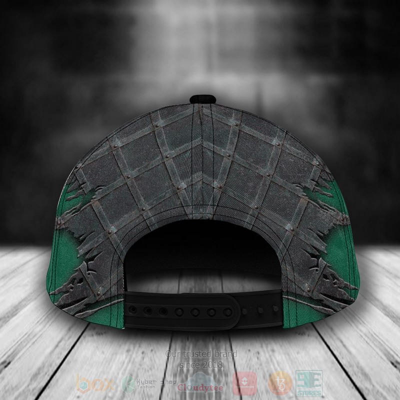 BEST New York Jets Skull NFL Custom Name Grey Cap Hat word1
