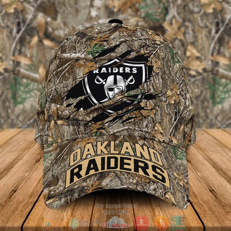 NFL Oakland Raiders Camo Cap 1 NFL Oakland Raiders Camo Cap word3