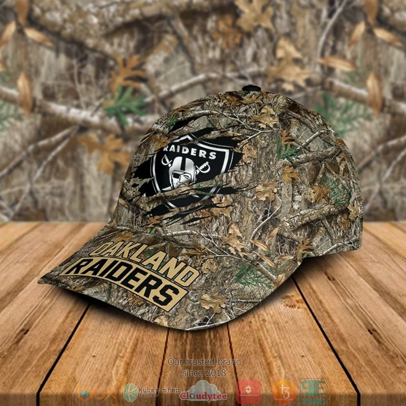 NFL Oakland Raiders Camo Cap 3 NFL Oakland Raiders Camo Cap word3