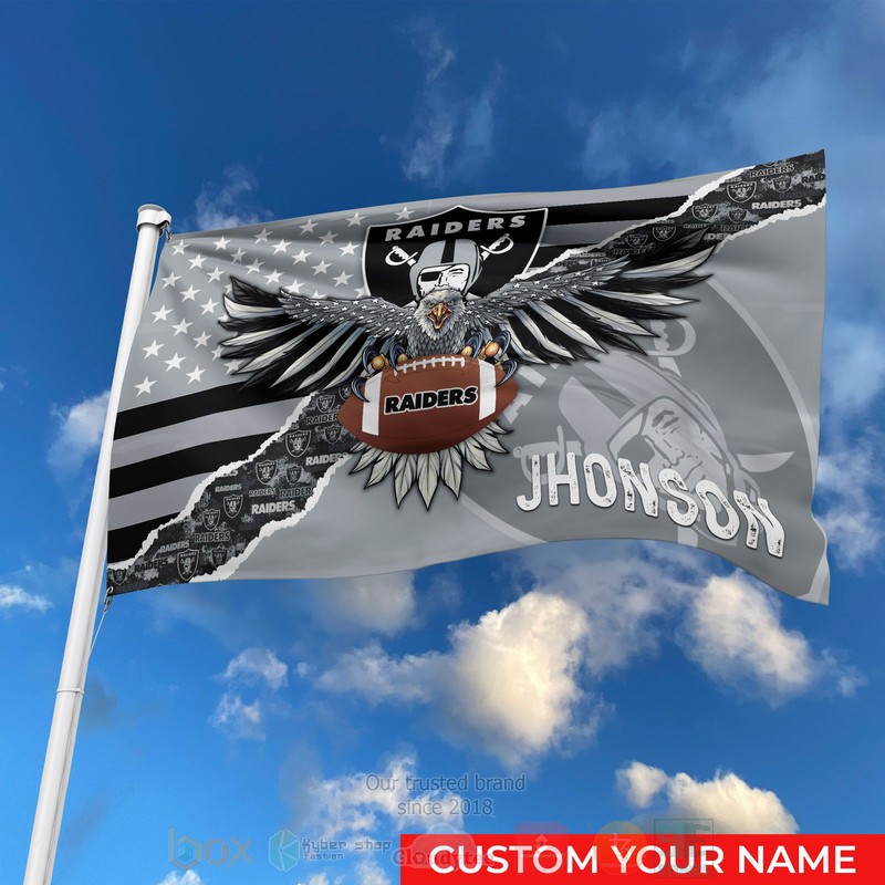BEST NFL Oakland Raiders Custom Name Luxury Flag 3 BEST NFL Oakland Raiders Custom Name Luxury Flag word1