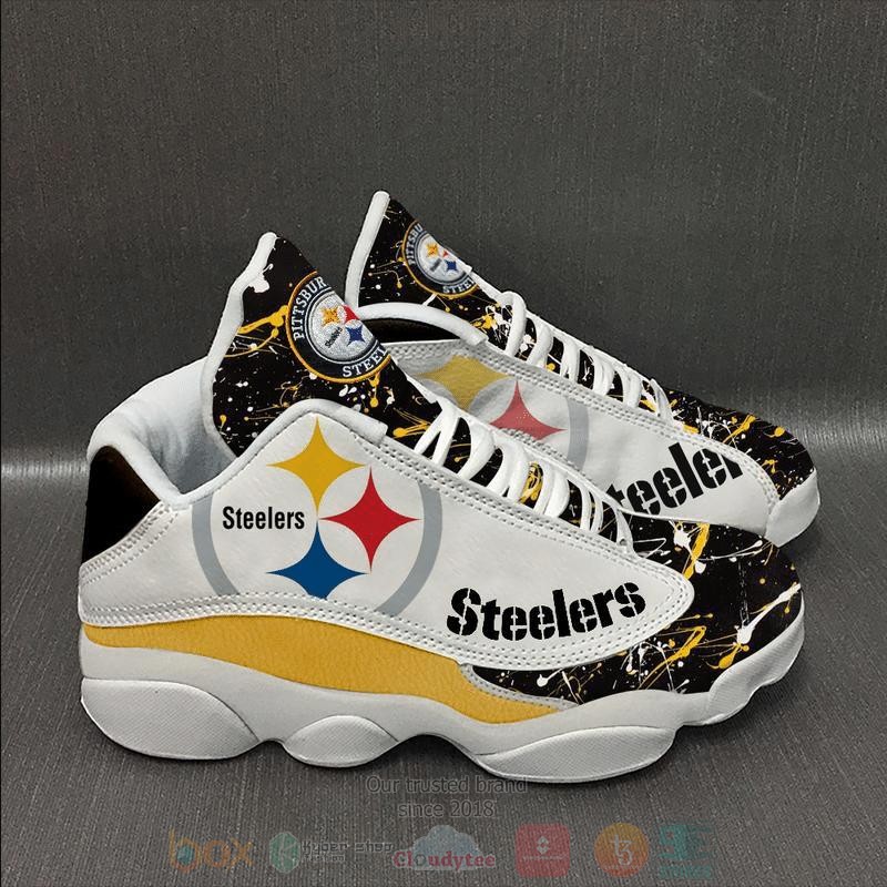 BEST NFL Pittsburgh Steelers Air Jordan 13 Sneakers