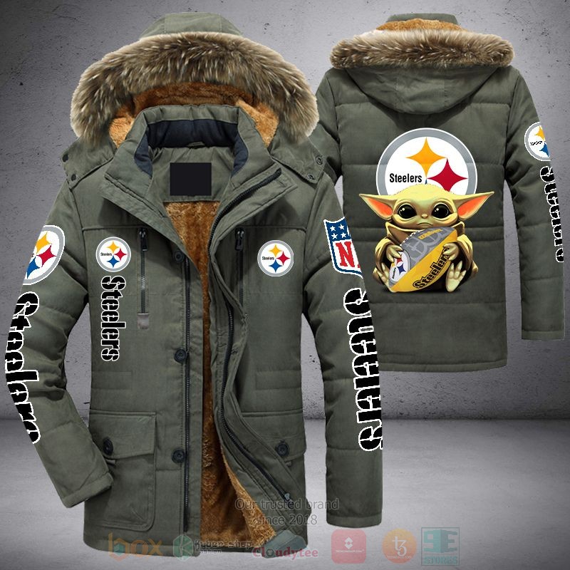 BEST NFL Pittsburgh Steelers Baby Yoda Parka Jacket Coat 4 BEST NFL Pittsburgh Steelers Baby Yoda Parka Jacket Coat word1