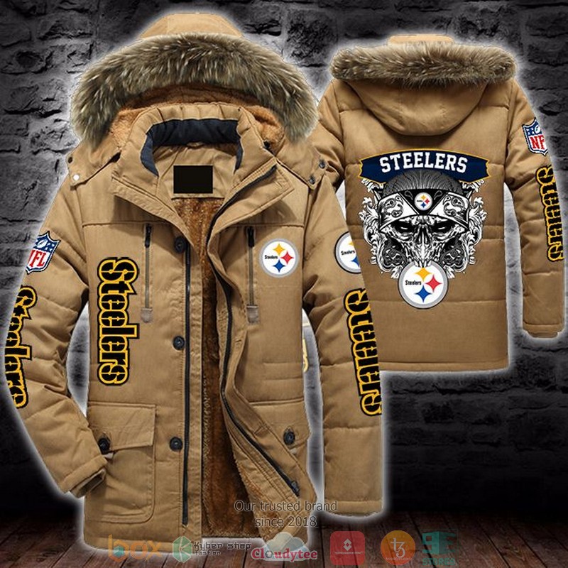 NFL Pittsburgh Steelers Parka Jacket 4 NFL Pittsburgh Steelers Parka Jacket word2