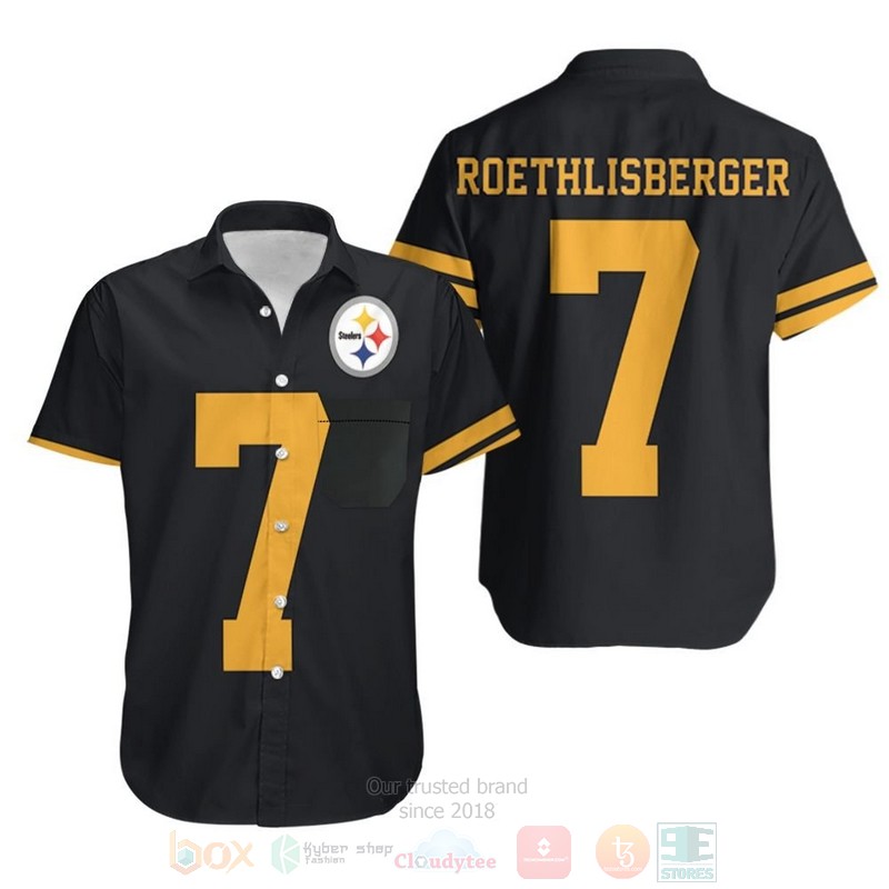 BEST NFL Pittsburgh Steelers Rush Ben Roethlisberger 3D Aloha Shirt 1 BEST NFL Pittsburgh Steelers Rush Ben Roethlisberger 3D Aloha Shirt word3