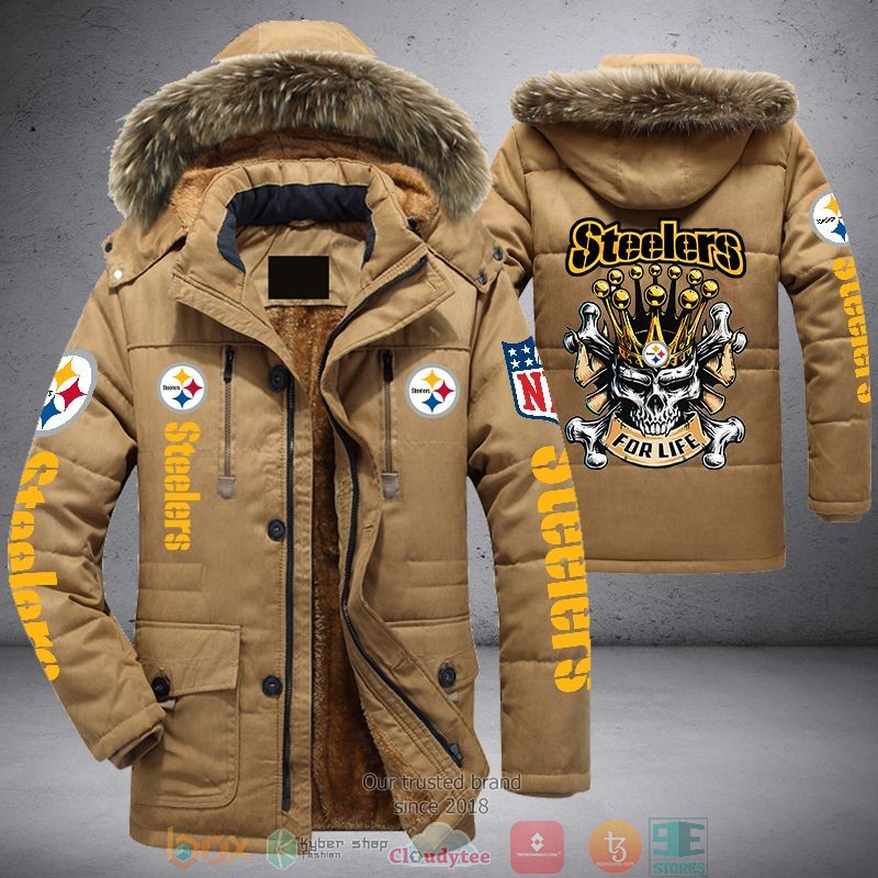 NFL Pittsburgh Steelers Steelers For Life Parka Jacket 4 NFL Pittsburgh Steelers Steelers For Life Parka Jacket word3