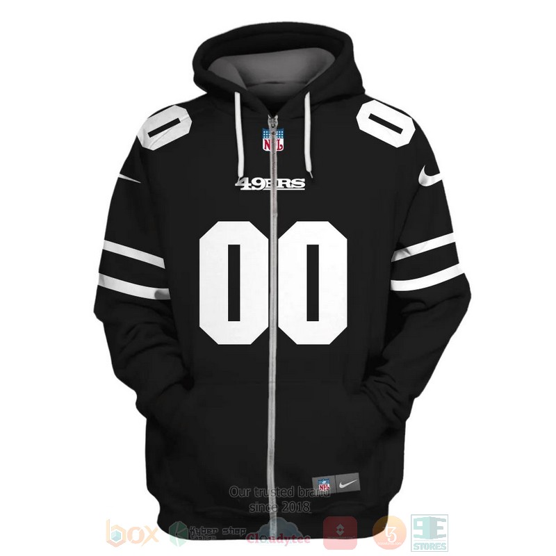 BEST NFL San Francisco 49ers Personalized All Over Print Black 3D Hoodie, Shirt 3 BEST NFL San Francisco 49ers Personalized All Over Print Black 3D Hoodie, Shirt word3