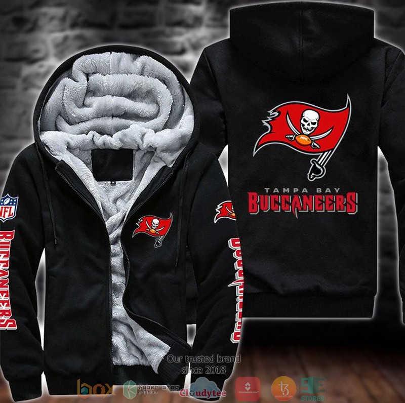 NEW Tampa Bay Buccaneers 3D Fleece Hoodie word2