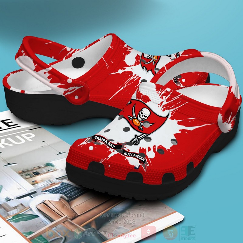 BEST NFL Tampa Bay Buccaneers Custom Name Crocs Crocband Shoes 3 BEST NFL Tampa Bay Buccaneers Custom Name Crocs Crocband Shoes word1