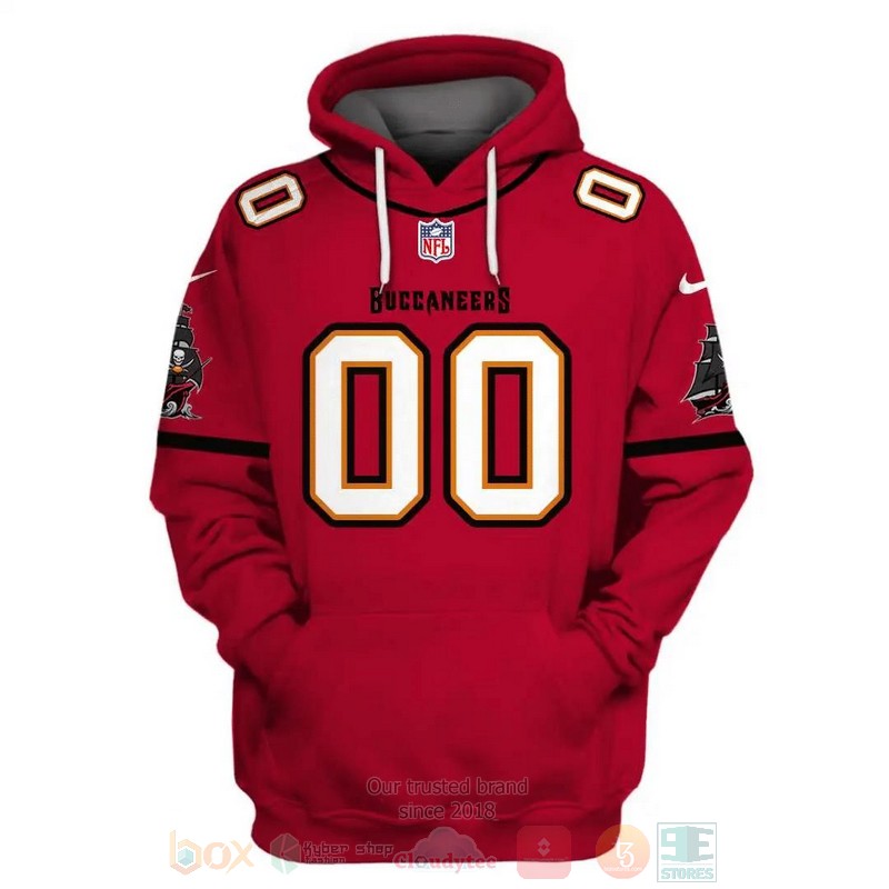 BEST NFL Tampa Bay Buccaneers Personalized Red All Over Print 3D Hoodie, Shirt 2 BEST NFL Tampa Bay Buccaneers Personalized Red All Over Print 3D Hoodie, Shirt word3