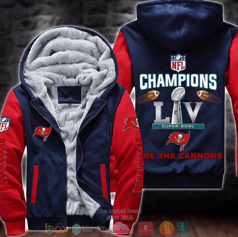 NEW Tampa Bay Buccaneers logo Fire The Cannons 3D Fleece Hoodie 4 NEW Tampa Bay Buccaneers logo Fire The Cannons 3D Fleece Hoodie word3