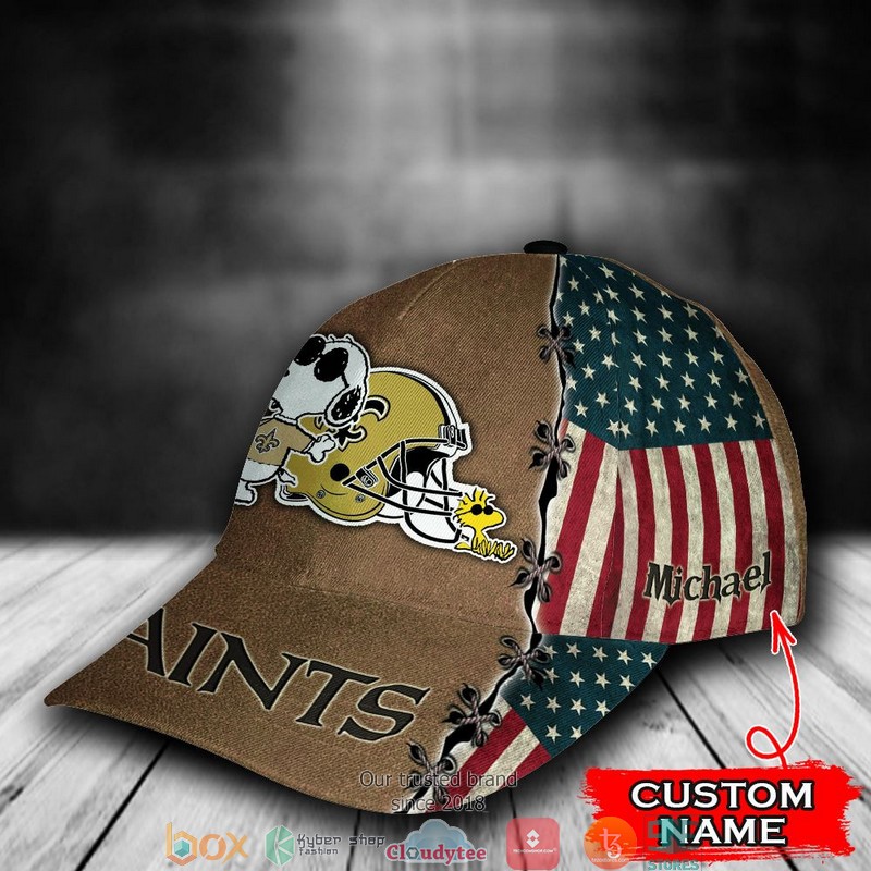 NOS Snoopy NFL Custom Name Cap 2 NOS Snoopy NFL Custom Name Cap word3