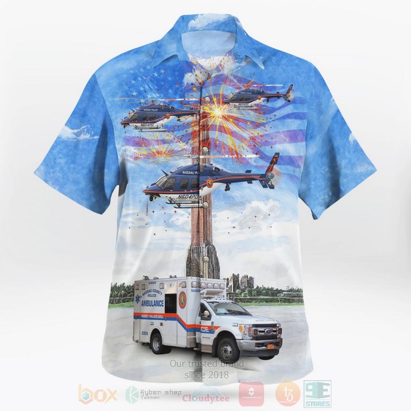 BEST Nassau County Police, New York, 4th of July 3D Aloha Shirt 3 BEST Nassau County Police, New York, 4th of July 3D Aloha Shirt word3