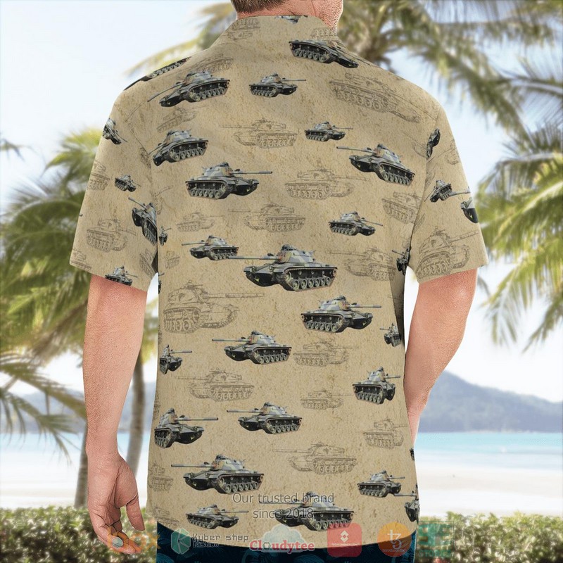 Best National Guard M60 Tank Hawaii Shirt Word1