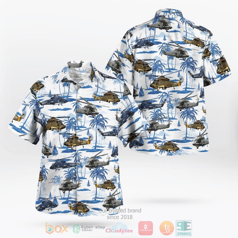 BEST Navy Kaman SH-2 Seasprite Hawaii Shirt word2