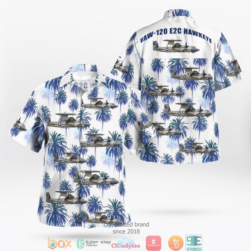 Navy Vaw 120 E 2C Hawaiian Shirt Word3