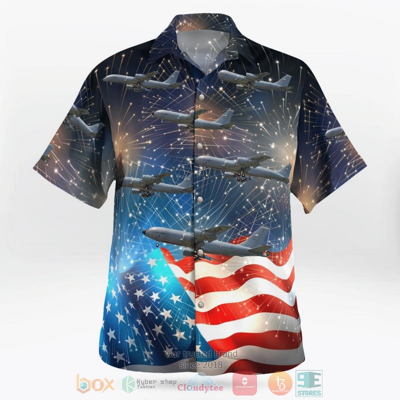 BEST Nebraska Air National Guard Boeing KC-135R Stratotanker 59-1495 4th Of July Hawaii Shirt 2 BEST Nebraska Air National Guard Boeing KC-135R Stratotanker 59-1495 4th Of July Hawaii Shirt word1