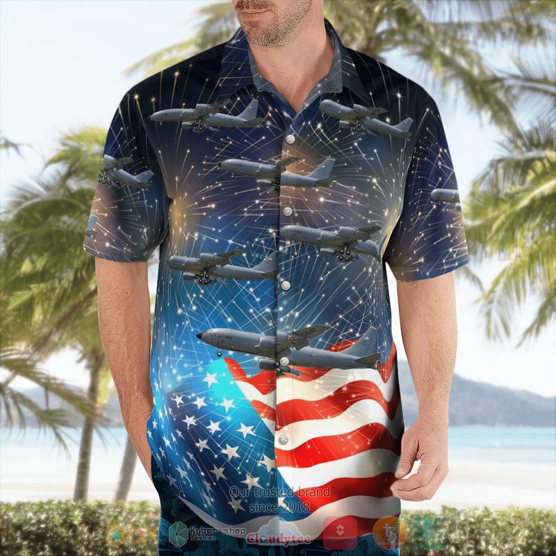 BEST Nebraska Air National Guard Boeing KC-135R Stratotanker 59-1495 4th Of July Hawaii Shirt 3 BEST Nebraska Air National Guard Boeing KC-135R Stratotanker 59-1495 4th Of July Hawaii Shirt word1