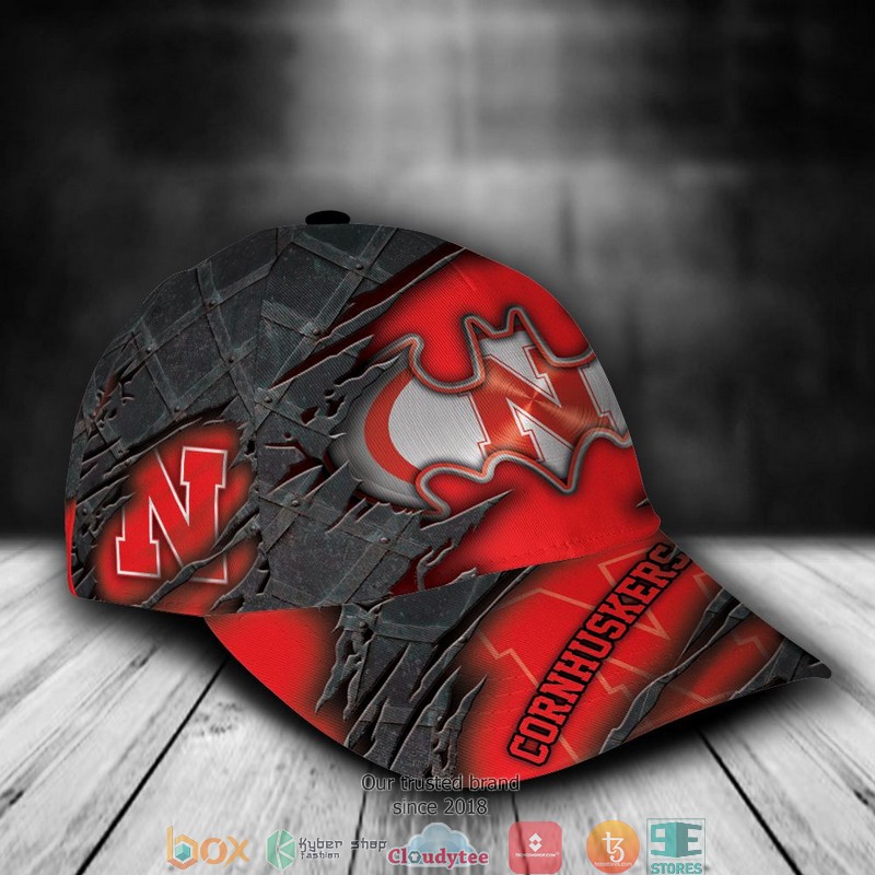 Nebraska Cornhuskers Batman NCAA1 Custom Name Cap 2 Nebraska Cornhuskers Batman NCAA1 Custom Name Cap word2
