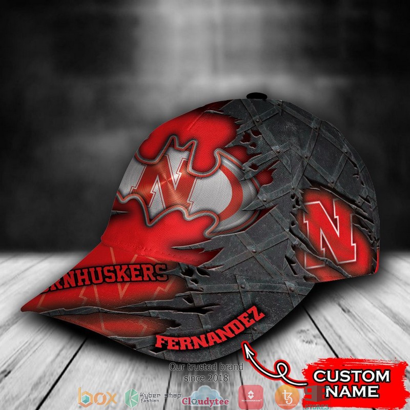 Nebraska Cornhuskers Batman NCAA1 Custom Name Cap 3 Nebraska Cornhuskers Batman NCAA1 Custom Name Cap word2