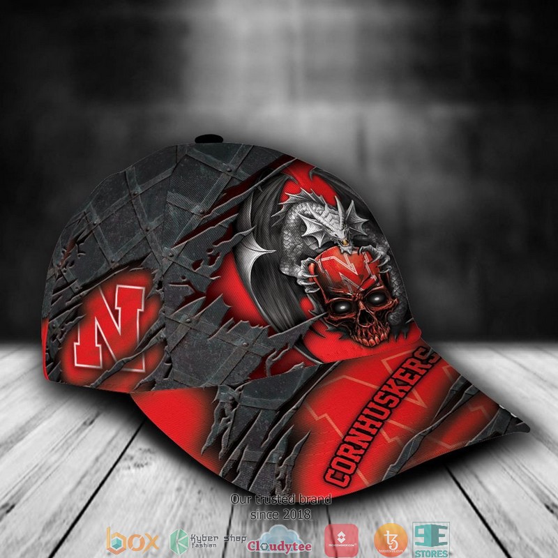 Nebraska Cornhuskers Dragon NCAA1 Custom Name Cap 2 Nebraska Cornhuskers Dragon NCAA1 Custom Name Cap word2