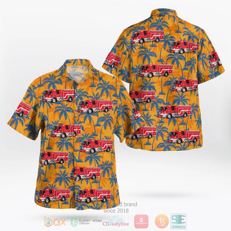 BEST Neenah Wisconsin Neenah-Menasha Fire Rescue Hawaii Shirt word2