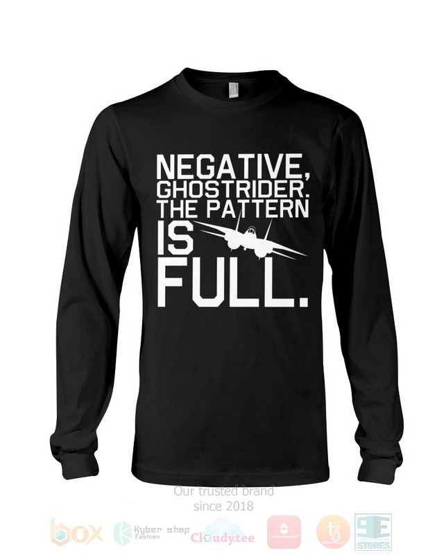 Negative Ghost Rider The Pattern Is Full Top Gun Movie Hoodie, Shirt word1