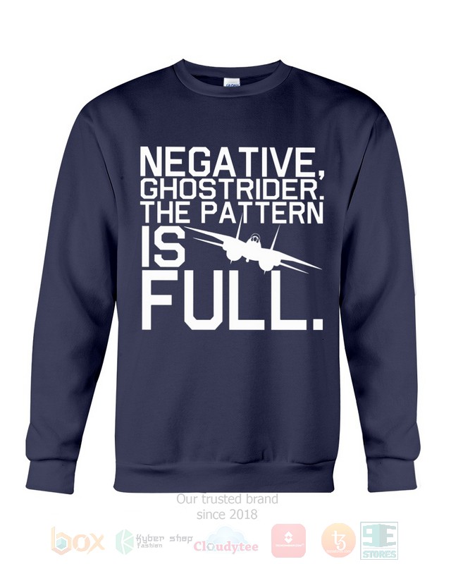Negative Ghost Rider The Pattern Is Full Top Gun Movie Hoodie, Shirt word1