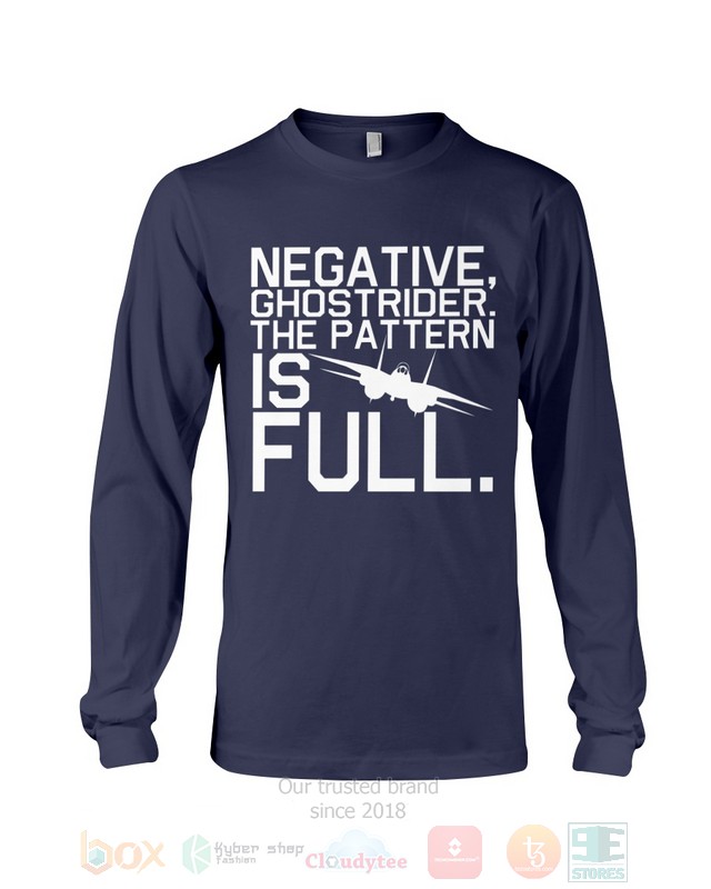 Negative Ghost Rider The Pattern Is Full Top Gun Movie Hoodie, Shirt word1
