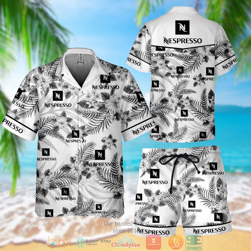 Nespresso Hawaiian Shirt, Short