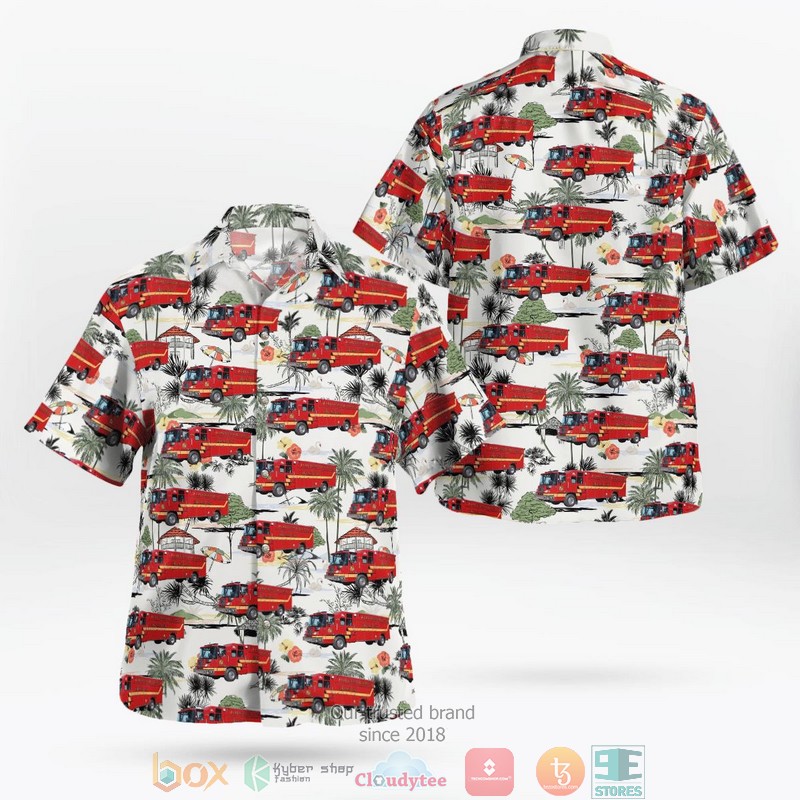 Nevada Las Vegas Fire & Rescue Station 3 - Las Vegas HazMat 3 Hawaii 3D Shirt word1