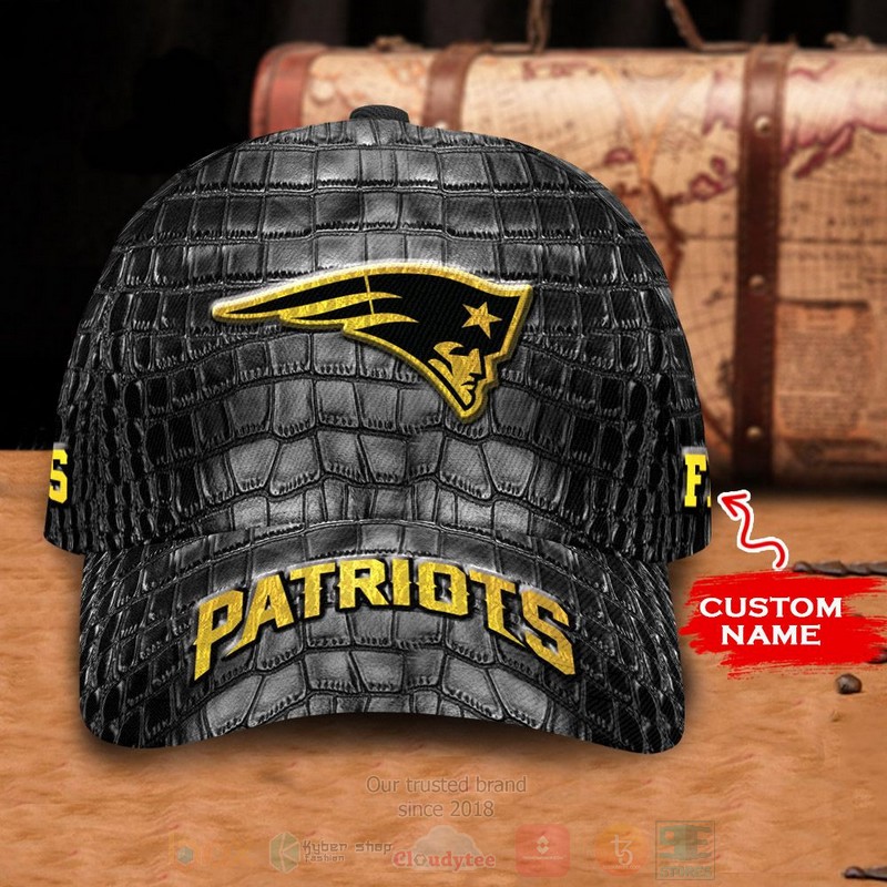 BEST New England Patriots Printed NFL Team Custom Name 3D Cap word3