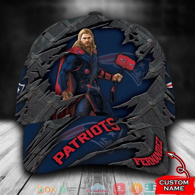 New England Patriots Thor NFL Custom Name Cap 9 New England Patriots Thor NFL Custom Name Cap word2