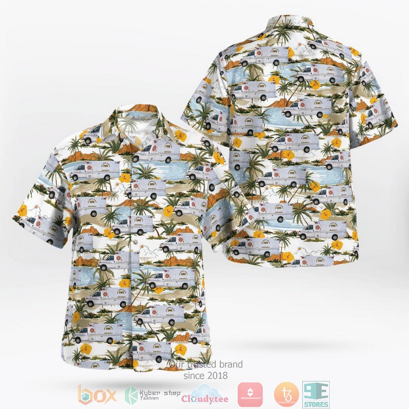 NEW New Mexico Rio Arriba County EMS Aloha Shirt 9 NEW New Mexico Rio Arriba County EMS Aloha Shirt word2