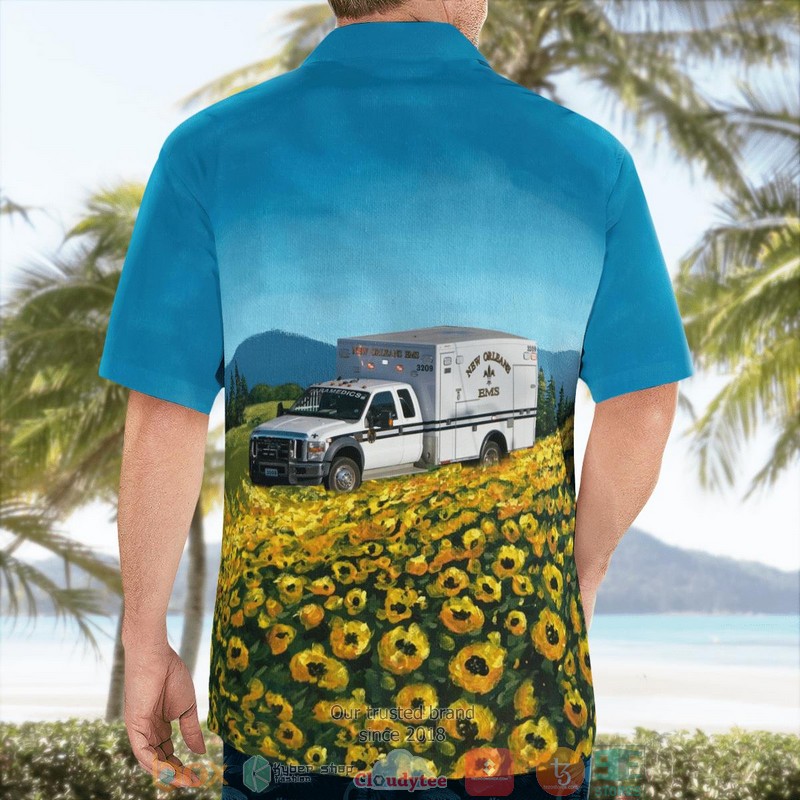 NEW New Orleans Emergency Medical Services Louisiana Ambulance Aloha Shirt 4 NEW New Orleans Emergency Medical Services Louisiana Ambulance Aloha Shirt word2