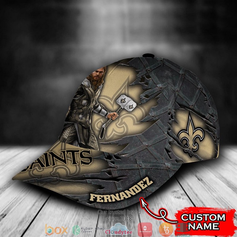 New Orleans Saints Thor NFL Custom Name Cap 3 New Orleans Saints Thor NFL Custom Name Cap word1