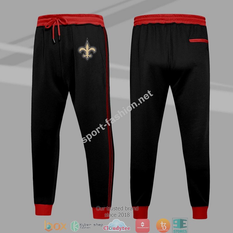 New Orleans Saints Tracksuit Jacket, Pants word1
