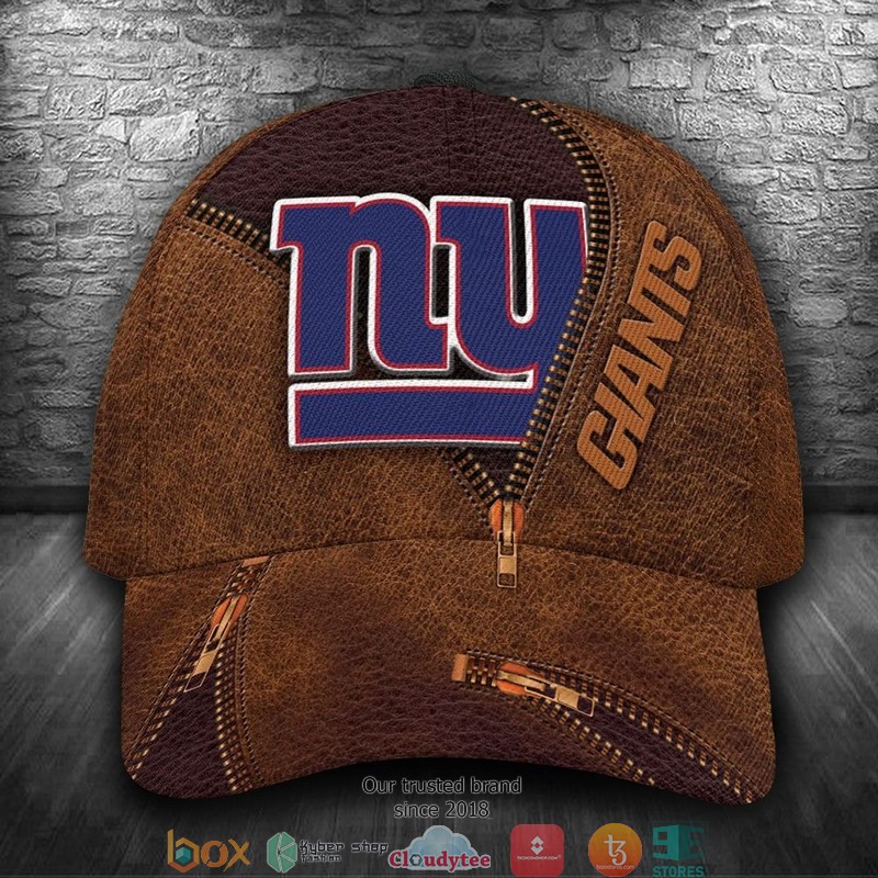 New York Giants Luxury NFL Brown Custom Name Cap 8 New York Giants Luxury NFL Brown Custom Name Cap word3